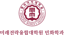 동덕여자대학교 미래전략융합대학원 민화학과 로고